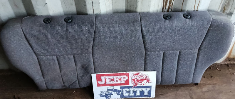 Seat Rear Jeep XJ Cherokee Grey Upper Section