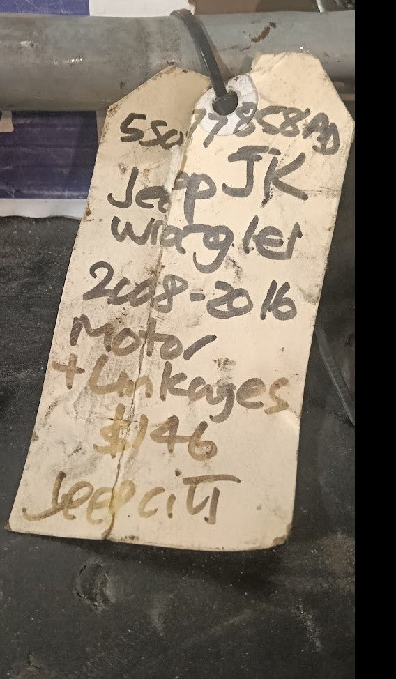 Wiper Linkages and Motor Jeep JK Wrangler 55077858AD