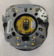 Mechanical component with a yellow label on a white background