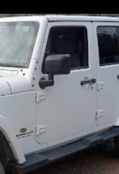 Door LH Front Jeep JK Wrangler White