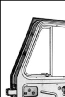 Frame Wing Vent Window LHS Willys Jeep Pickup