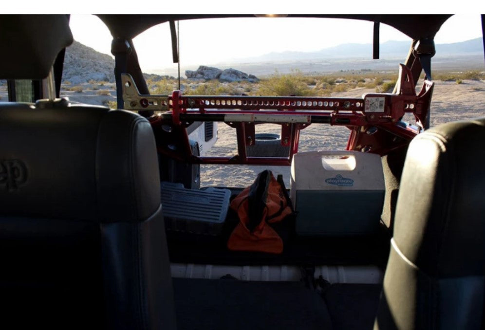 Tyre Carrier Internal Jeep JK made by Excessive Industries Gate Keeper