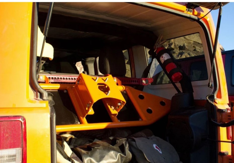 Tyre Carrier Internal Jeep JK made by Excessive Industries Gate Keeper