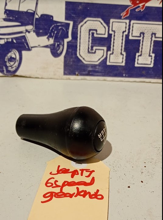 Shifter Knob Jeep TJ wrangler 6 speed gearbox