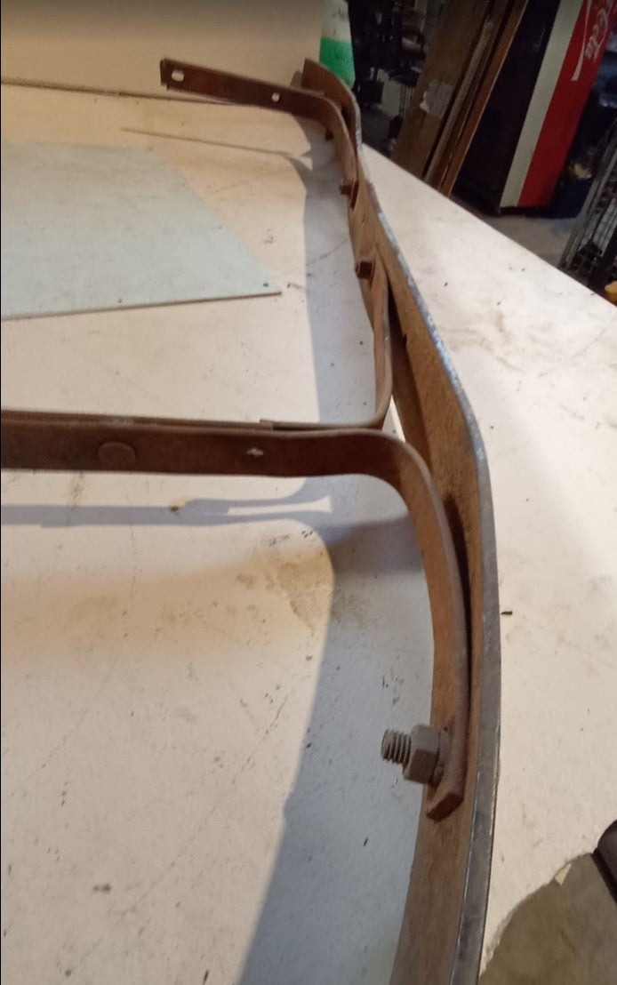 Bumper Rear Willys Jeep Rare Original