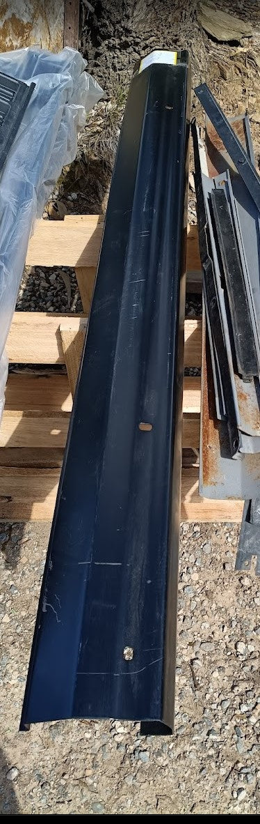 Bumper Rear Black Jeep Cherokee XJ 55234618