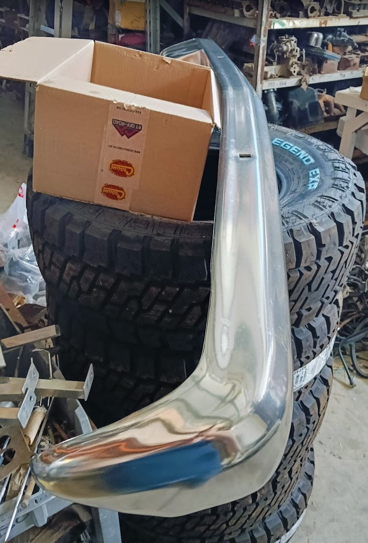 SOLD - Bumper Front Jeep FSJ Cherokee , J Series NOS