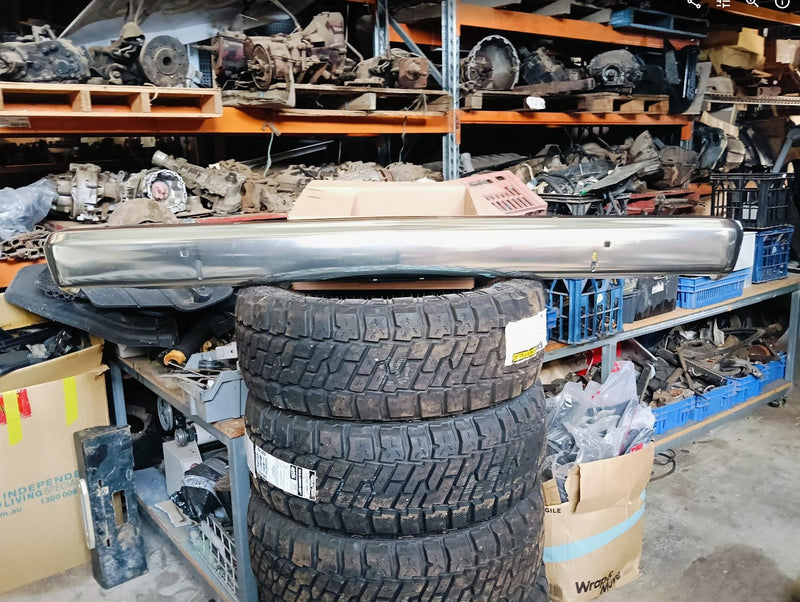 SOLD - Bumper Front Jeep FSJ Cherokee , J Series NOS