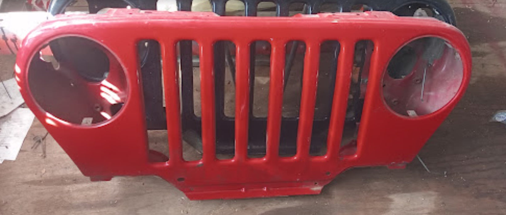 Grill Jeep TJ Wrangler Red 1996-2006