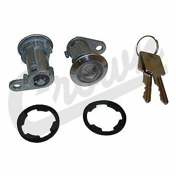 Door Cylinders with Keys Jeep CJ XJ YJ 8122874K2