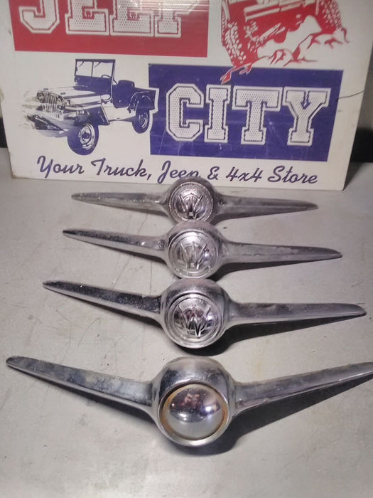 Hood Ornament Jeep Willys 50-64 Pickup Truck or Wagon Chrome Front