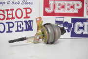Turbocharger actuator for a Jeep Compass, silver in color, 68000633AB