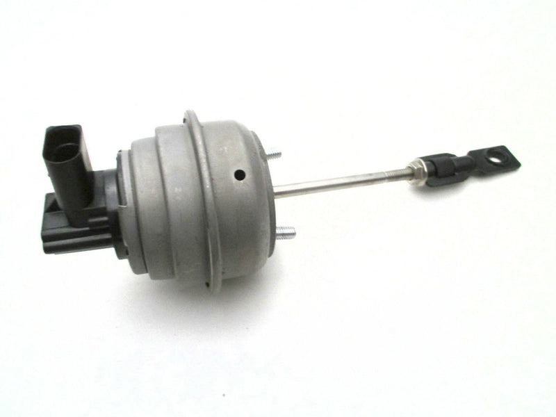 Turbocharger actuator for a Jeep Compass, silver in color, 68000633AB