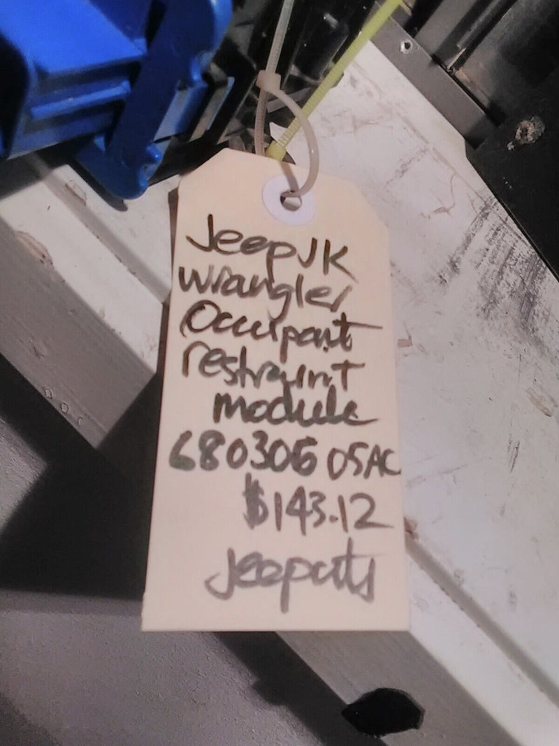 Mopar 68046205AD Occupant Restraint Module