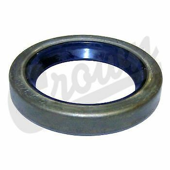 A black rubber seal and metal gasket for a Jeep vehicle.